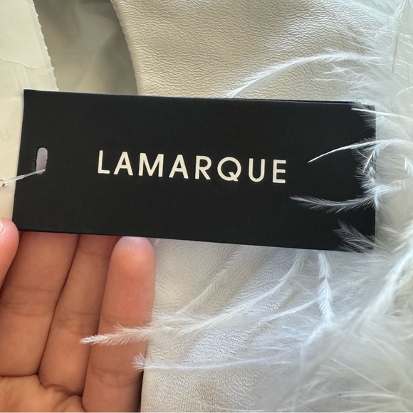 LAMARQUE Aissa Top in White Large - Picture 9 of 9